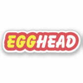 STICKER EGGHEAD (Recto)
