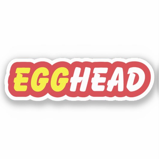 STICKER EGGHEAD (Recto)