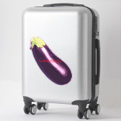 Sticker Eggplant Thunder_Cove (Sur valise)