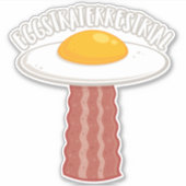 Sticker Eggstraterrestrial Avec Texte (Devant)