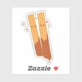 Sticker Eglises espagnoles romantiques Sugary au chocolat (Feuille)