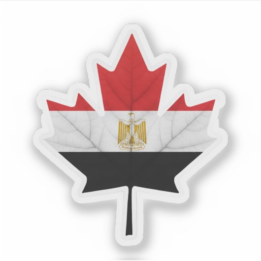 Sticker Égypto-canadien (Devant)