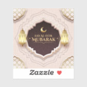 Sticker Eid Al-Fitr Mubarak (Feuille)