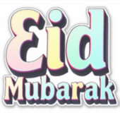 Sticker EID Moubarak (Devant)