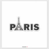 Sticker Eifel Paris (Feuille)