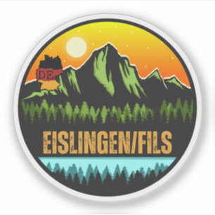 Sticker Eislingen Fils, Bade-Wurtemberg Allemagne
