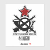 Sticker Ejército Popular de la República (Feuille)