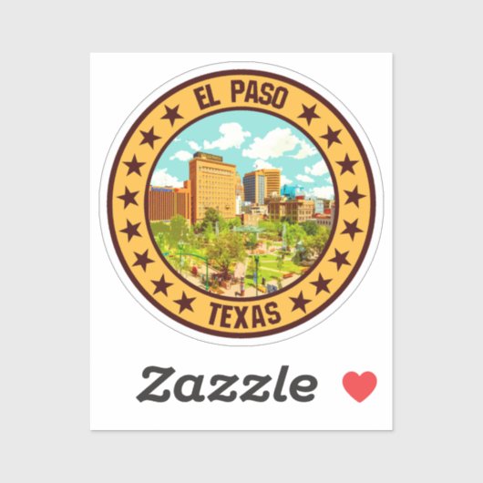 Sticker El Paso (Feuille)