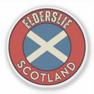 Sticker Elderslie, Écosse