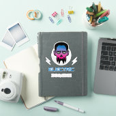 Sticker Electric Zombie Neon (Couverture iPad)