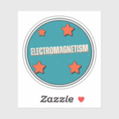 Sticker Électromagnétisme (Feuille)