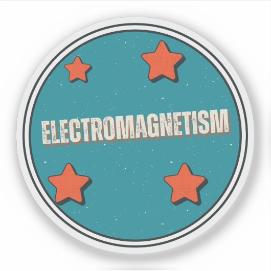 Sticker Électromagnétisme (Devant)