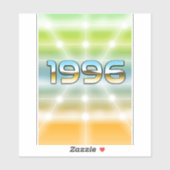 Sticker Électronique 1996 (Feuille)