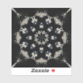 Sticker Elégant Mandala (Feuille)
