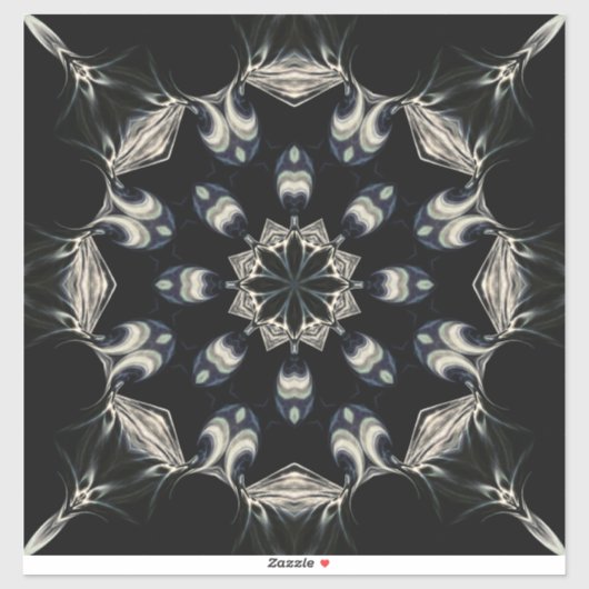 Sticker Elégant Mandala (Feuille)