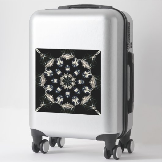 Sticker Elégant Mandala (Sur valise)