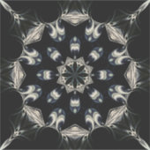 Sticker Elégant Mandala (Devant)