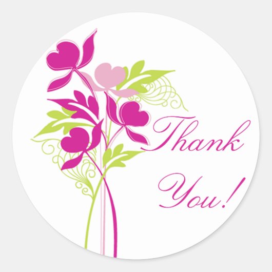 Sticker élégant pour Fête des mariées de bouquet r (Devant)