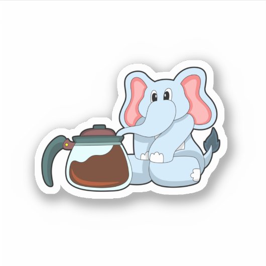Sticker Elephant (Devant)