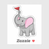 Sticker Elephant (Feuille)