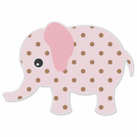 Sticker Eléphant (Devant)