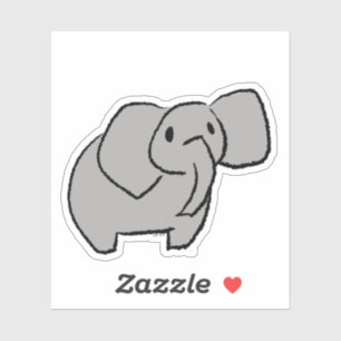 Sticker Eléphant