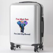 Sticker Eléphant (Sur valise)