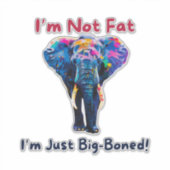 Sticker Eléphant (Devant)