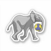 Sticker Elephant à Handball Sports (Devant)
