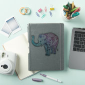 Sticker éléphant de Mandala (Couverture iPad)