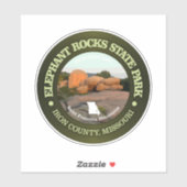 Sticker Elephant Rocks SP (Feuille)
