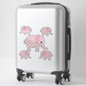 Sticker Eléphants (Sur valise)