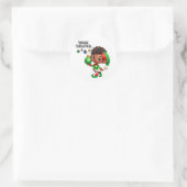 Sticker Elf BMSC Père Noël, Petit Helper, V4 (Sac)