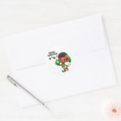 Sticker Elf BMSC Père Noël, Petit Helper, V4 (Enveloppe)