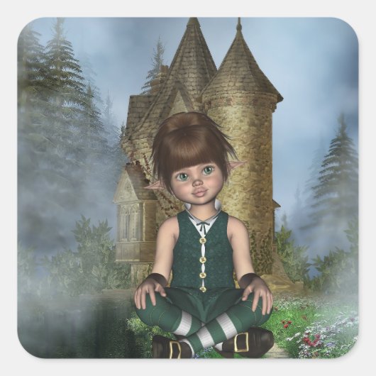 Sticker Elfin Irish Hollie (Devant)
