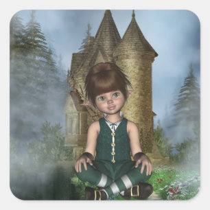 Sticker Elfin Irish Hollie