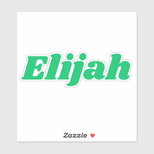 Sticker Élie (Feuille)