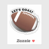 Sticker Éliminer les sports de football (Feuille)