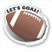 Sticker Éliminer les sports de football (Devant)