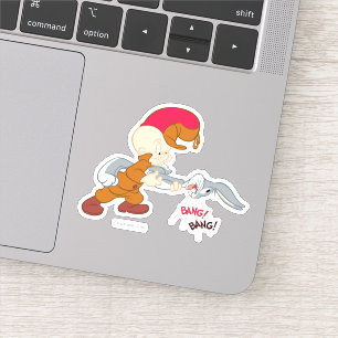 Sticker ELMER FUDD™ et BUGS BUNNY™
