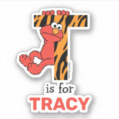 Sticker Elmo Alphabet | T Tiger (Devant)