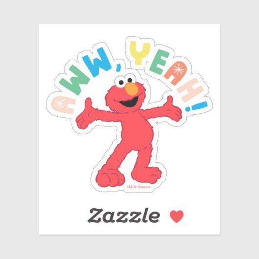 Sticker Elmo | Aww, Ouais ! (Feuille)