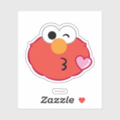 Sticker Elmo Face Jeter un baiser (Feuille)