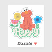 Sticker Elmo Happy ! (Feuille)