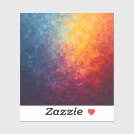 Sticker Ember Fade - Vinyle Carré (Feuille)