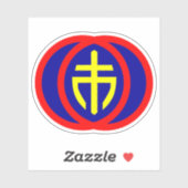 Sticker Emblem of Kunming, PR of China (1922–1949) (Feuille)