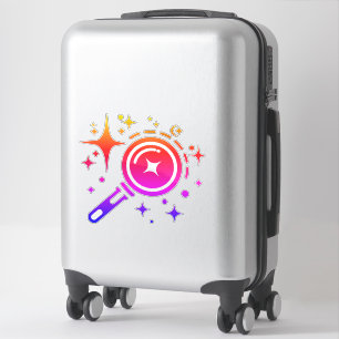 Sticker emblème AI Étincelles, phare de l'ère numérique