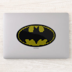 Sticker Emblème de chauve-souris Lite-Brite