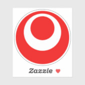 Sticker Emblème de la préfecture d'Okinawa, Japon (Feuille)