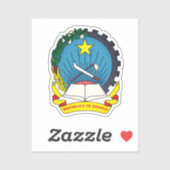 Sticker Emblème de l'Angola (Feuille)